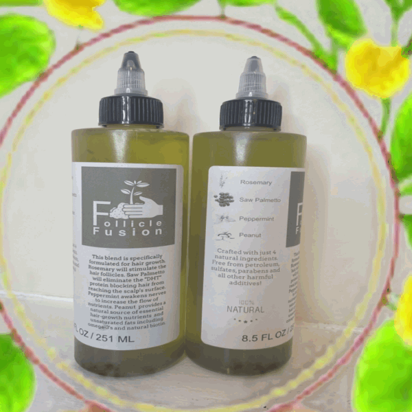 All Natural Follicle Fusion Hair-Growth Oil 8.5oz
