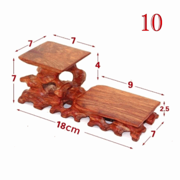 Handmade Retro Wooden Display Stand