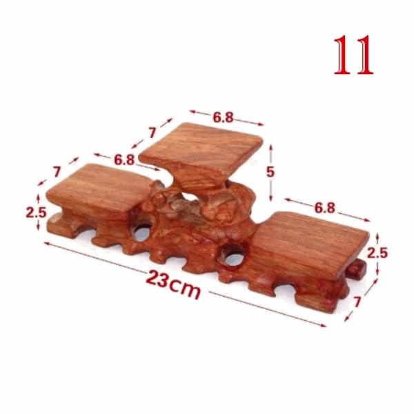 Handmade Retro Wooden Display Stand