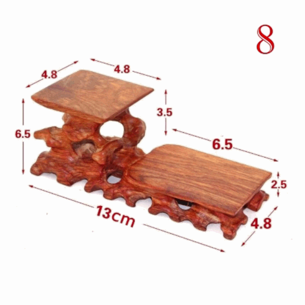Handmade Retro Wooden Display Stand