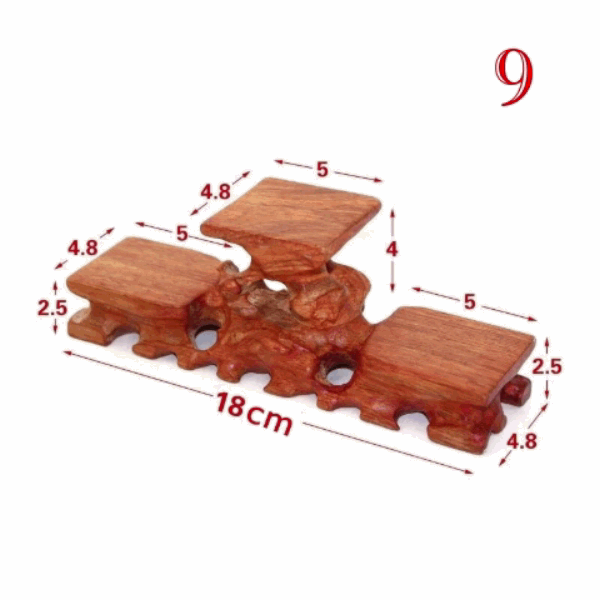 Handmade Retro Wooden Display Stand