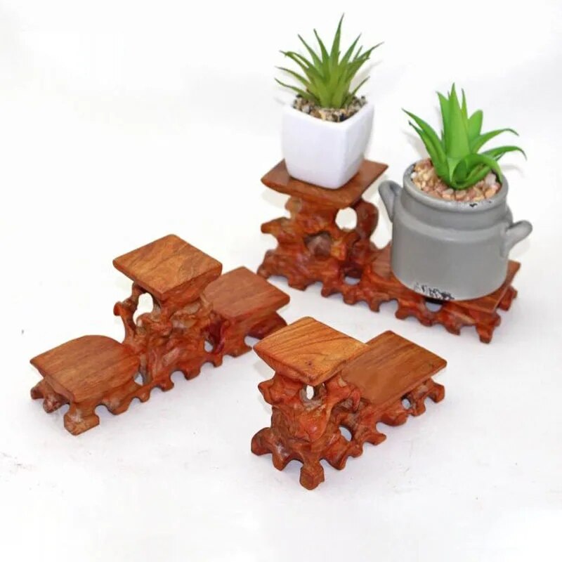 Handmade Retro Wooden Display Stand