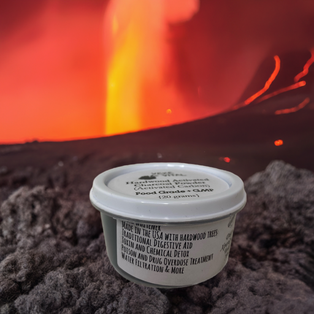 100% Raw Activated Charcoal Teeth Whitening Powder 2.3oz