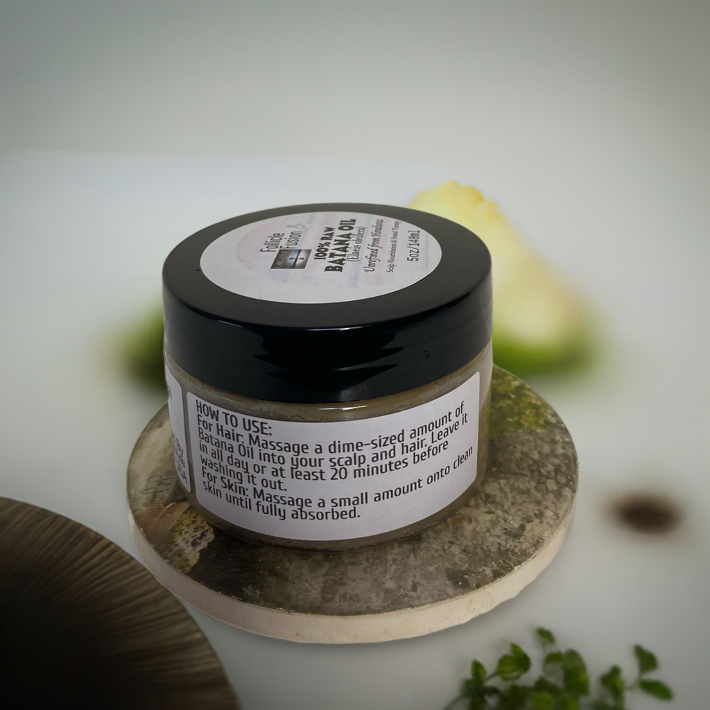 Organic Raw FF Batana Oil for Hair and Skin
