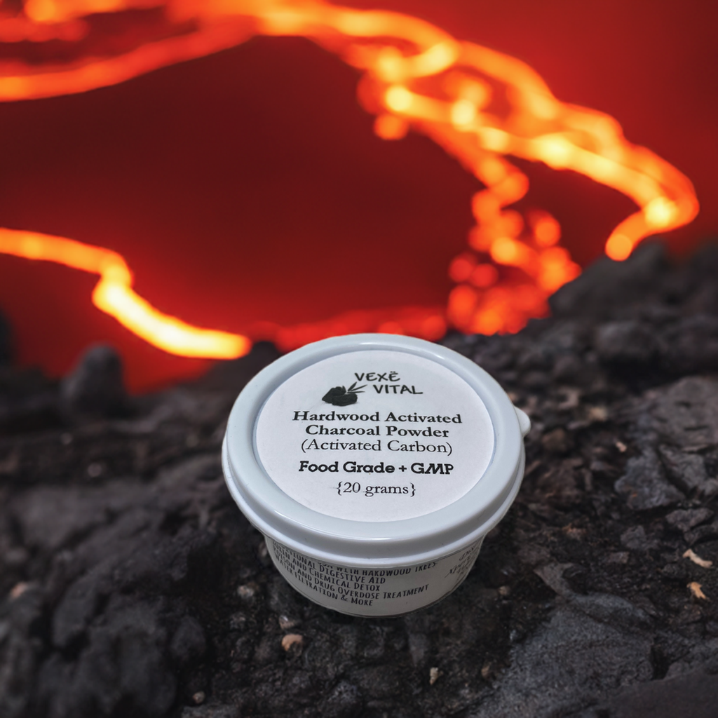 100% Raw Activated Charcoal Teeth Whitening Powder 2.3oz