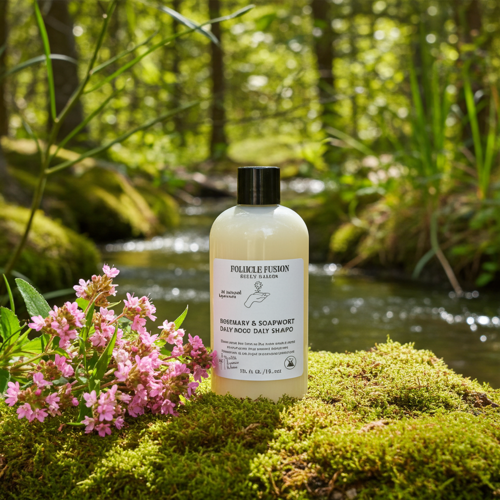 All Natural Follicle Fusion Soapwort Shampoo 16oz