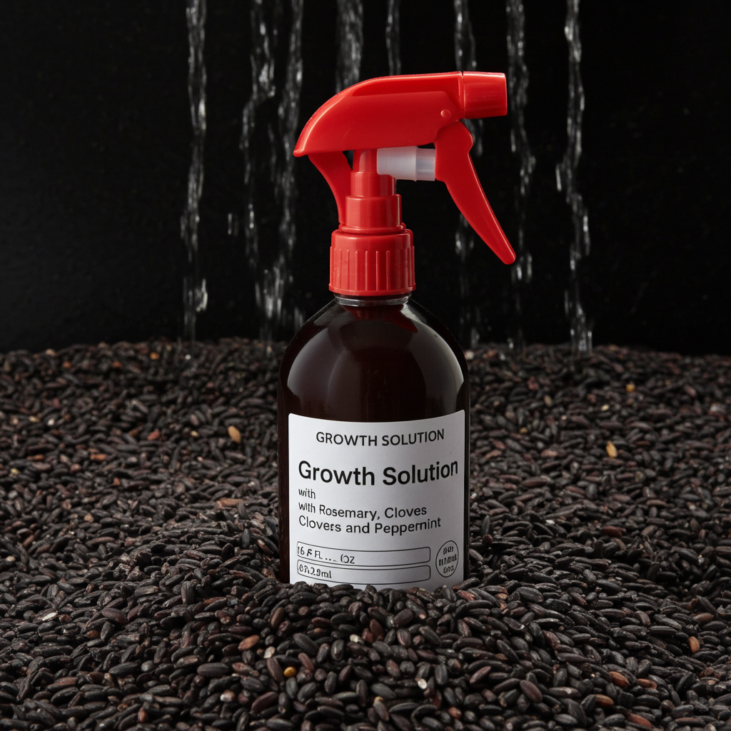 Follicle Fusion Black Rice Water Spray 16oz