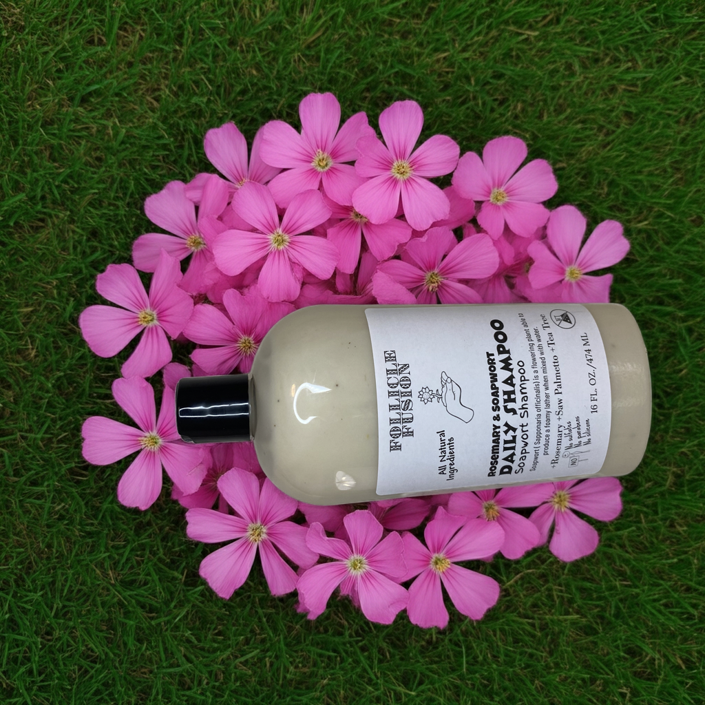 All Natural Follicle Fusion Soapwort Shampoo 16oz