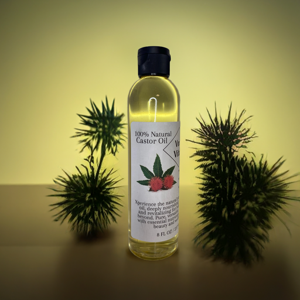 Vexé Vitals 100% Raw Castor Oil 8oz