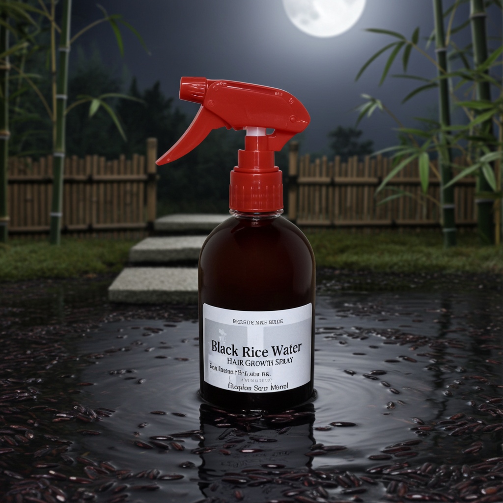 Follicle Fusion Black Rice Water Spray 16oz